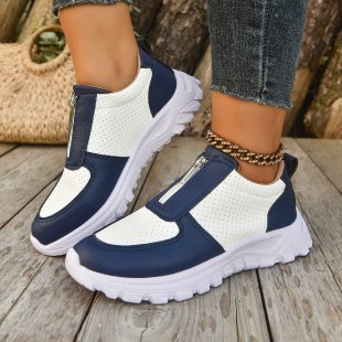 Women's Color Matching Casual Shoes Outdoor Sneakers - Bests Sale