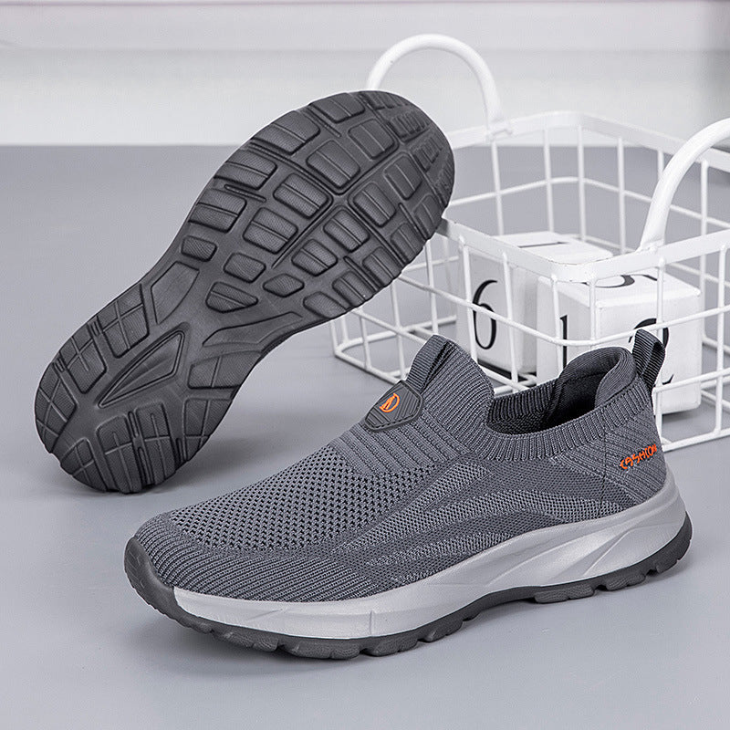 Summer Shoes For The Old Walking Widening Sports - Bests Sale