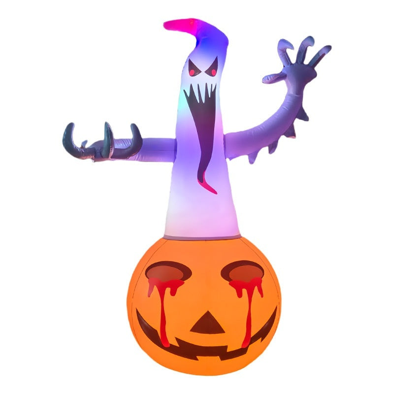 Outdoor Party Decoration Supplies Ornament PVC Luminous for Halloween and Christmas Bests Sale
