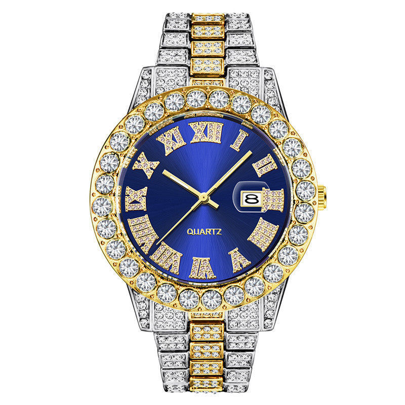 Men's Fashion Personality Affordable Luxury Alloy Watch Bests Sale