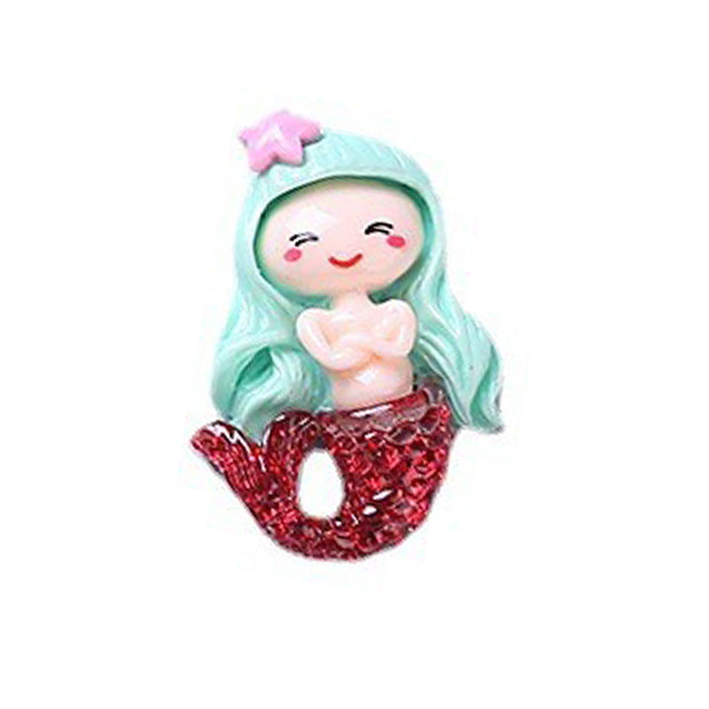 Patch Doll Diy Mermaid Resin Jewelry Accessory - Bests Sale