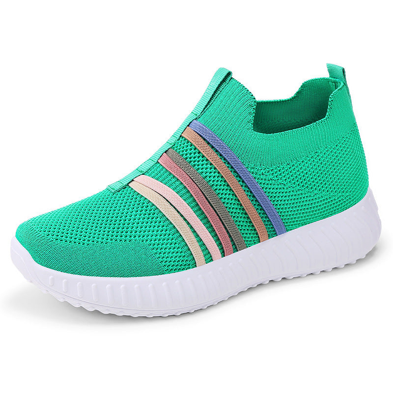 Women's Casual Shoes Breathable Mesh Surface Plus Size Soft Bottom Pumps - Bests Sale