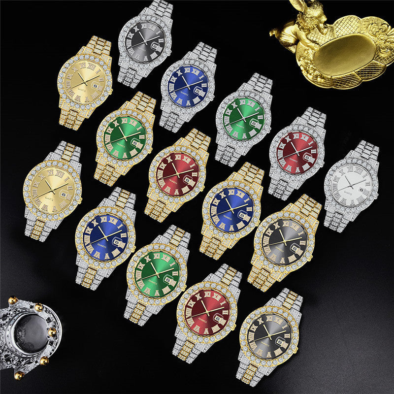 Men's Fashion Personality Affordable Luxury Alloy Watch Bests Sale
