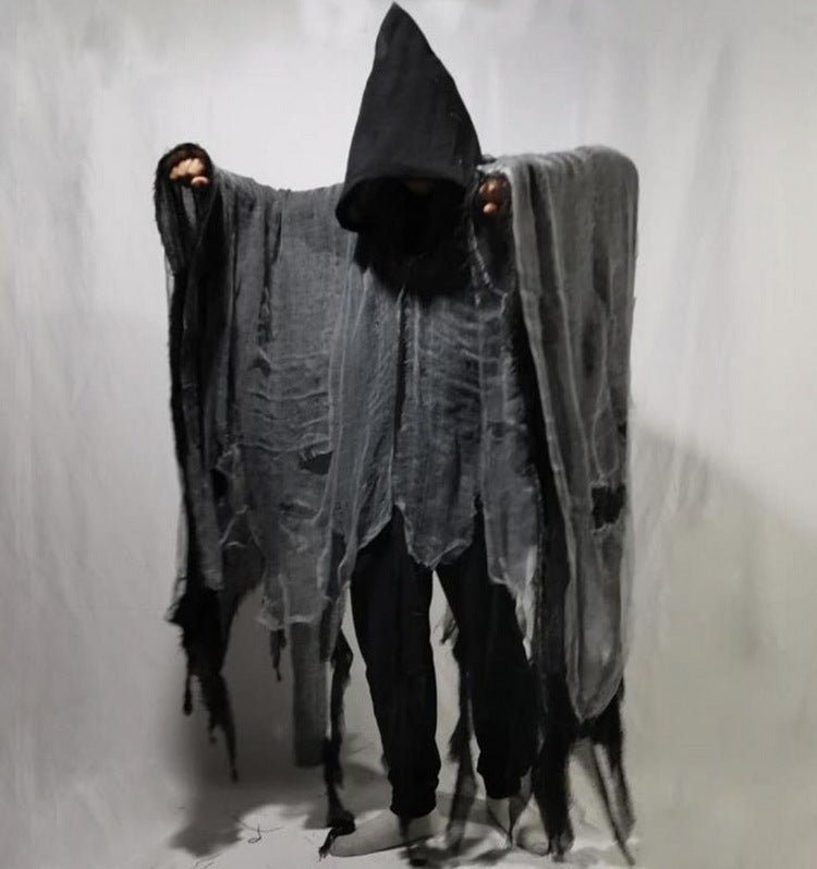 Halloween Cloak Cos Zombie Clothing Skull Cloak Props - Bests Sale