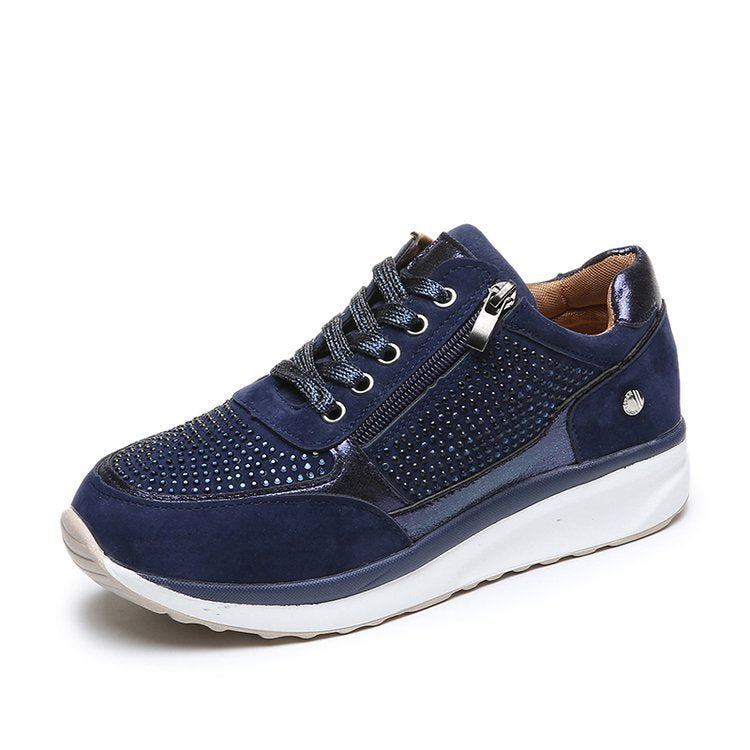 Thick-soled Daddy Shoes Women's Solid Color Casual Shoes Women's Shoes - Bests Sale