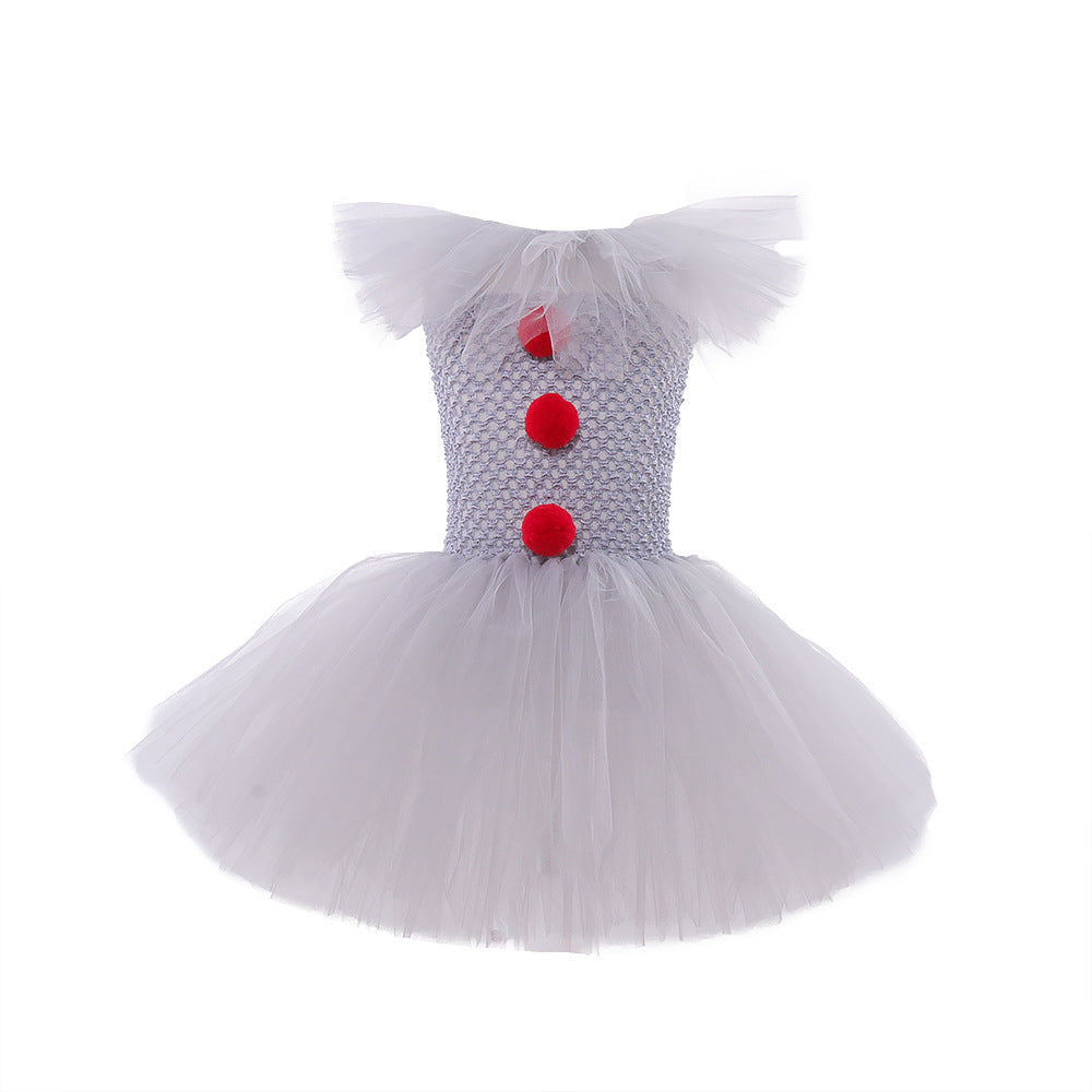 Mesh Princess Dress Set Children's Halloween Costume Bests Sale