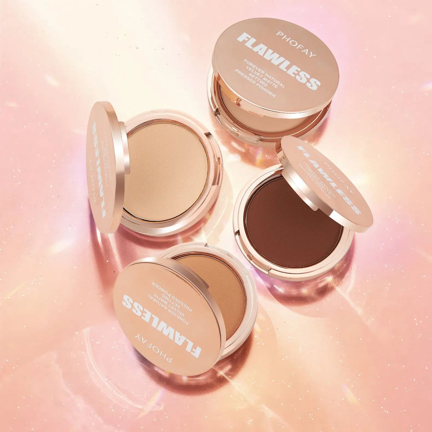 PHOFAY Matte Setting Pressed Powder - Bests Sale