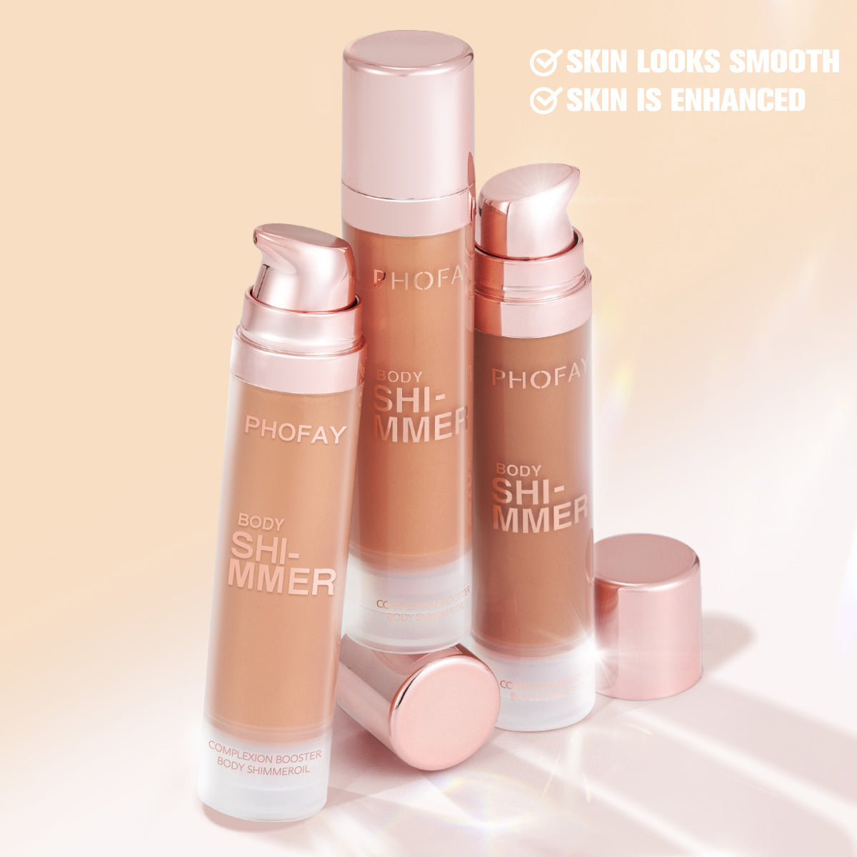 PHOFAY Body Shimmer Oil - Bests Sale