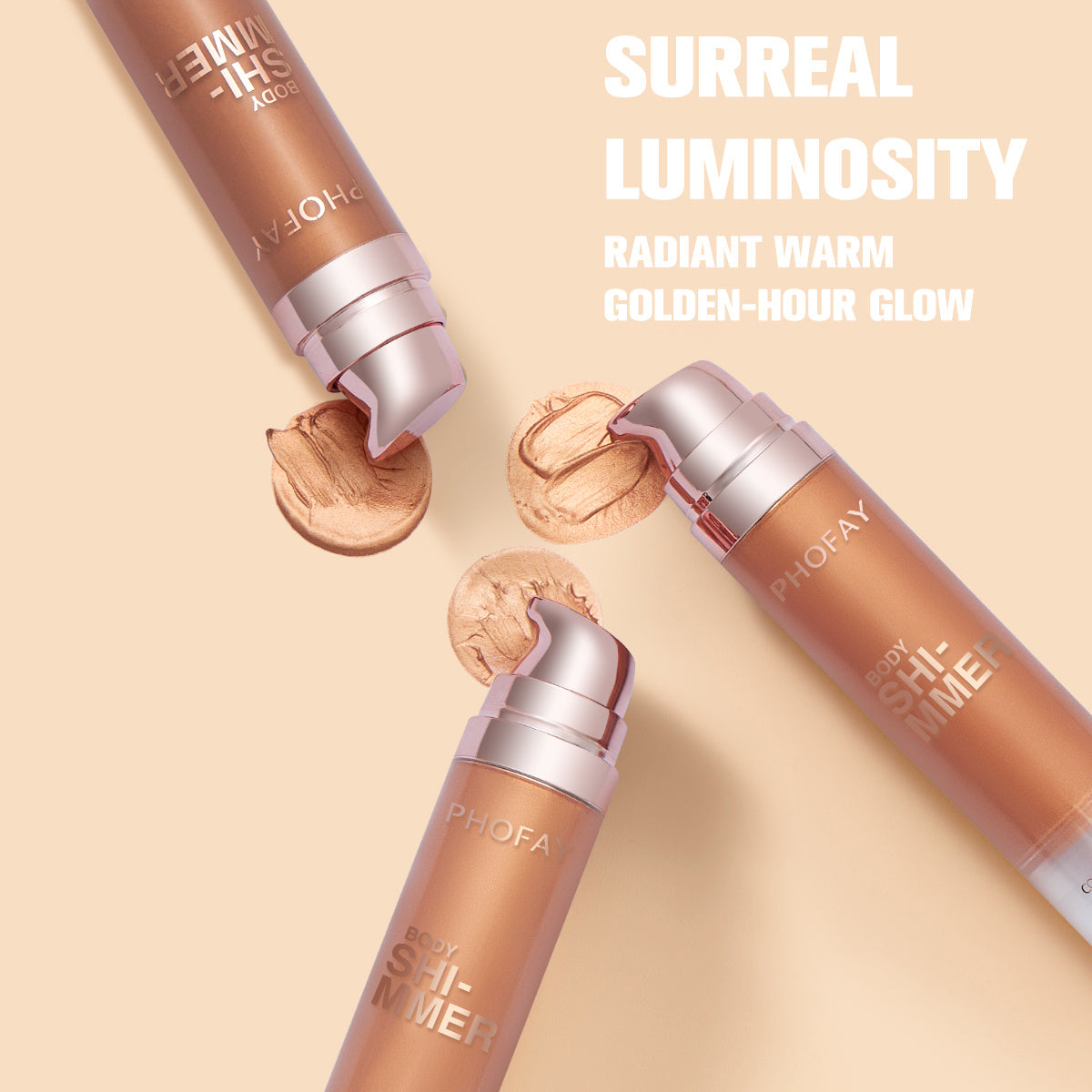 PHOFAY Body Shimmer Oil - Bests Sale