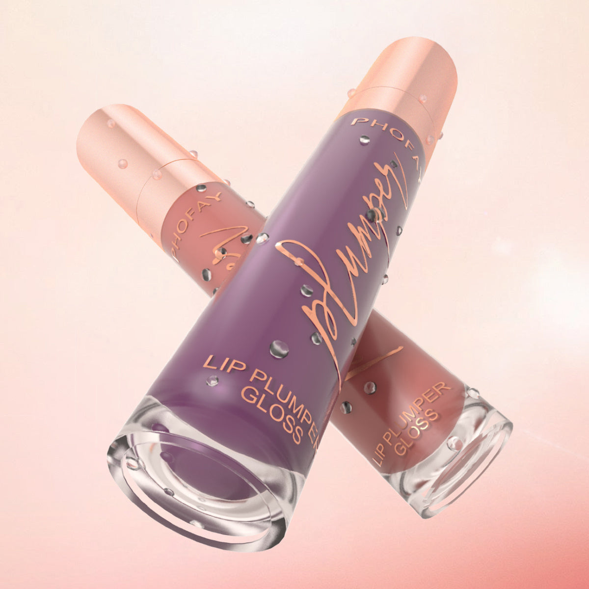 PHOFAY Shiny Lip Plumper Gloss - Bests Sale