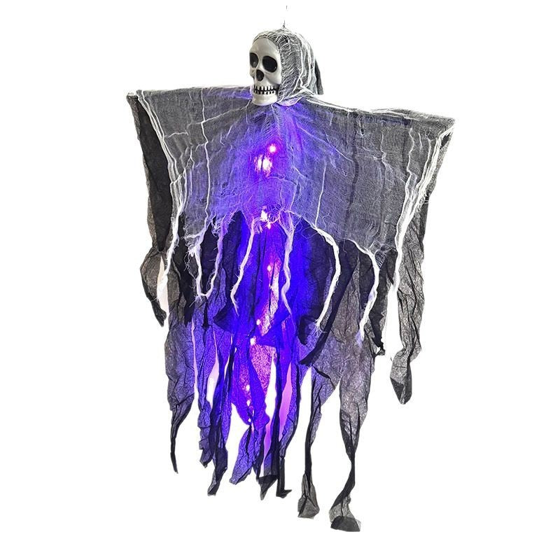 Halloween Decorations Horror Hanging Ghost Skull Skeleton Prop Perfect For Home Outdoor Yard Party Supplies Festival Decorations - Bests Sale