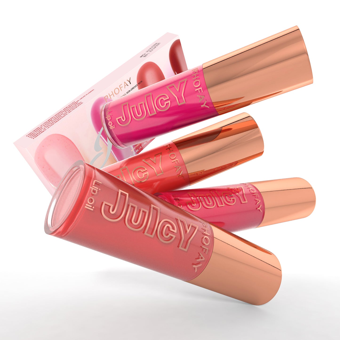PHOFAY Juicy Lip Oil Set - Bests Sale