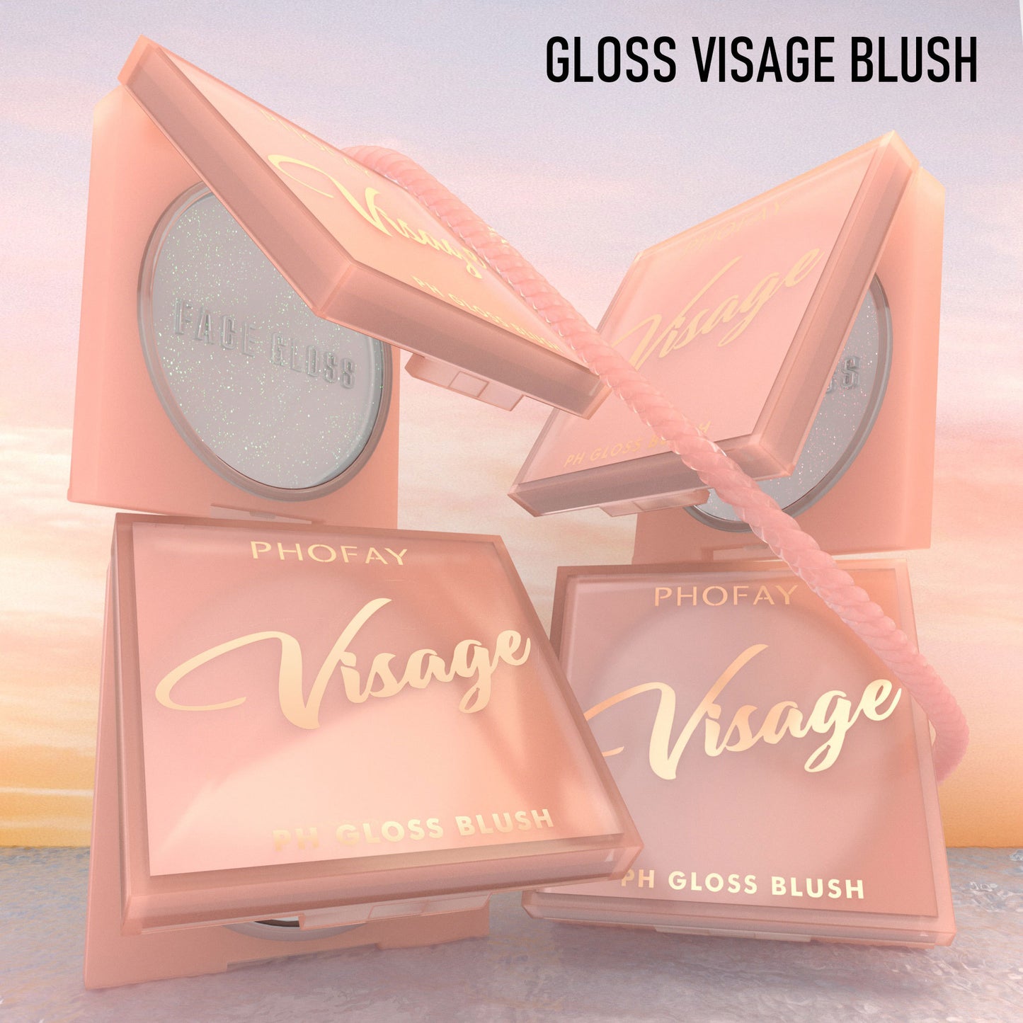 PHOFAY GLOSS VISAGE BLUSH - Bests Sale