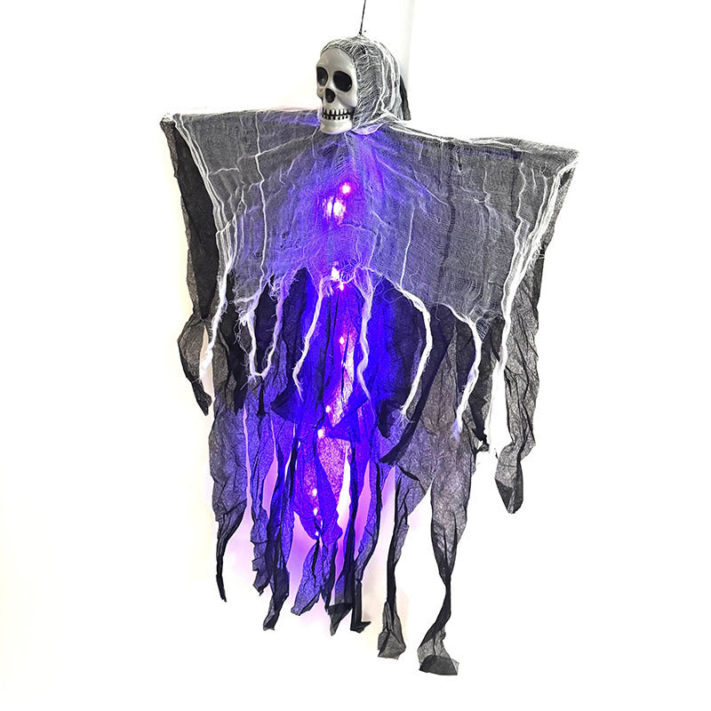 Halloween Decorations Horror Hanging Ghost Skull Skeleton Prop Perfect For Home Outdoor Yard Party Supplies Festival Decorations - Bests Sale