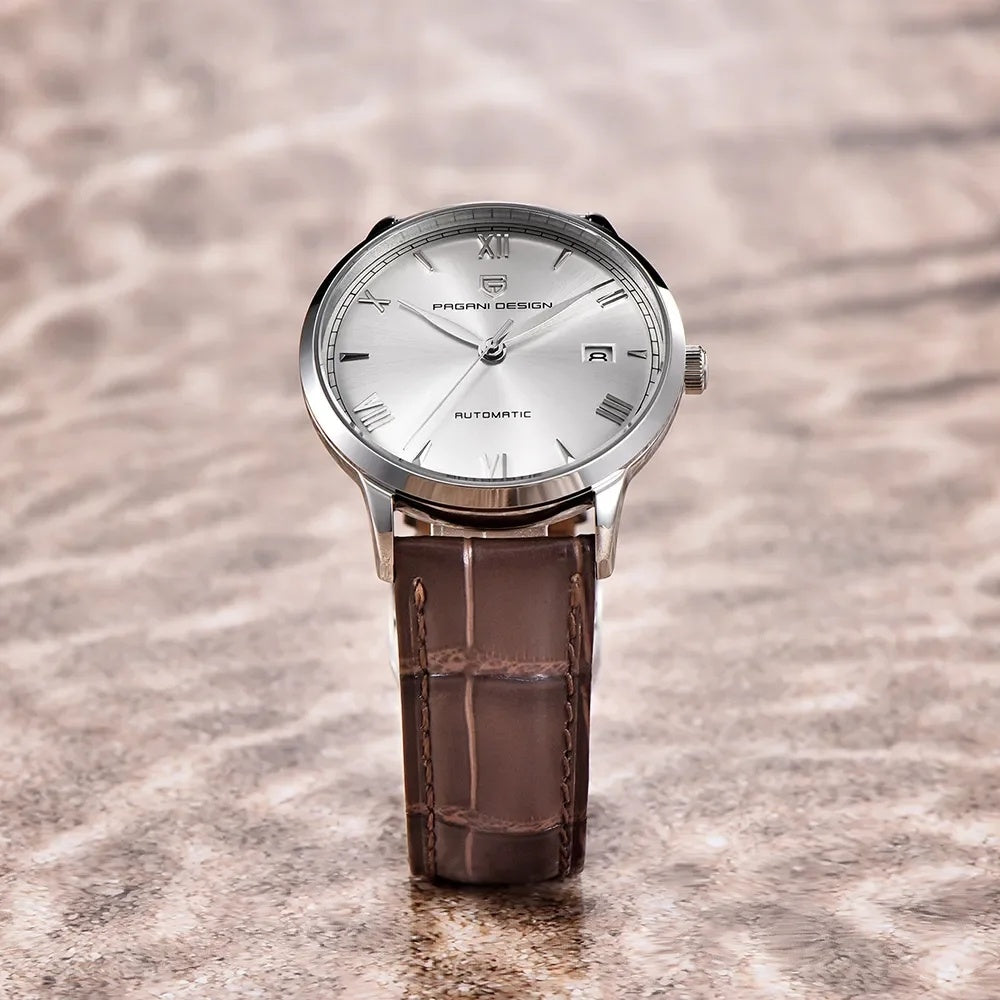Men's Automatic Mechanical Watch Stainless Steel Waterproof Belt - Bests Sale