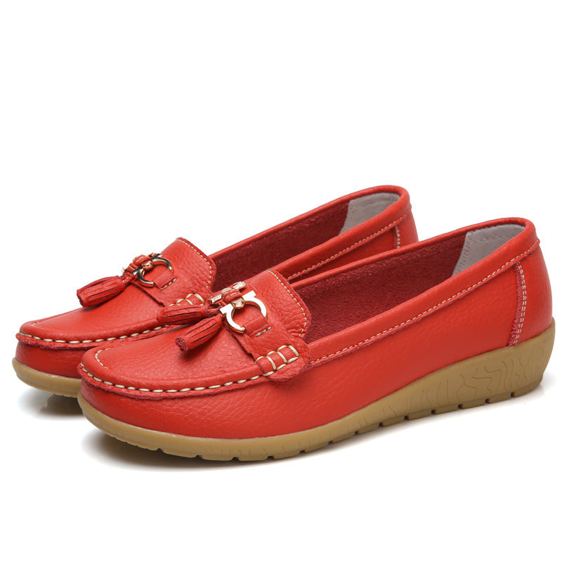 Oversized Flat Bottomed Casual Shoes - Bests Sale