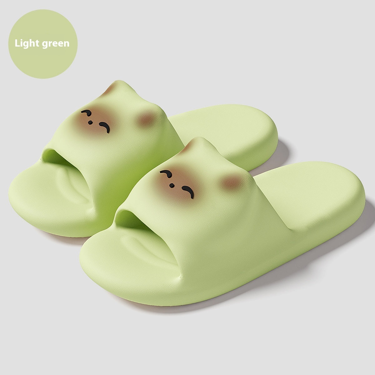 Cartoon Cat Slippers Home Non-slip Floor Bathroom Slipper Summer Bedroom House Shoes - Bests Sale