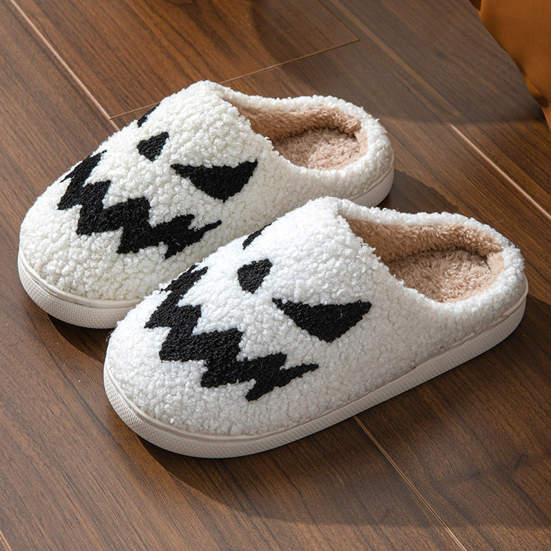 Halloween Towel Embroidery Couple Indoor Slippers Bests Sale