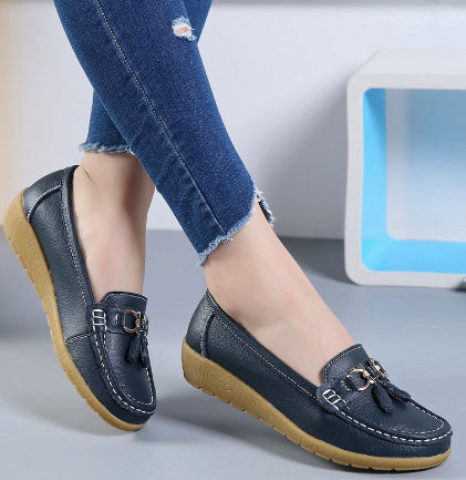 Oversized Flat Bottomed Casual Shoes - Bests Sale
