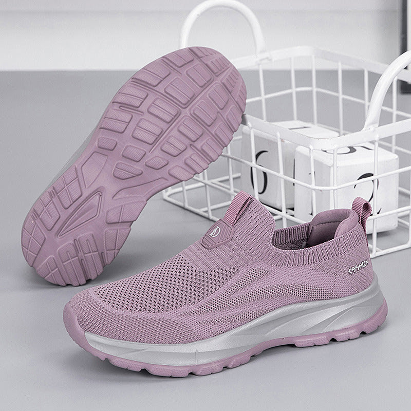 Summer Shoes For The Old Walking Widening Sports - Bests Sale