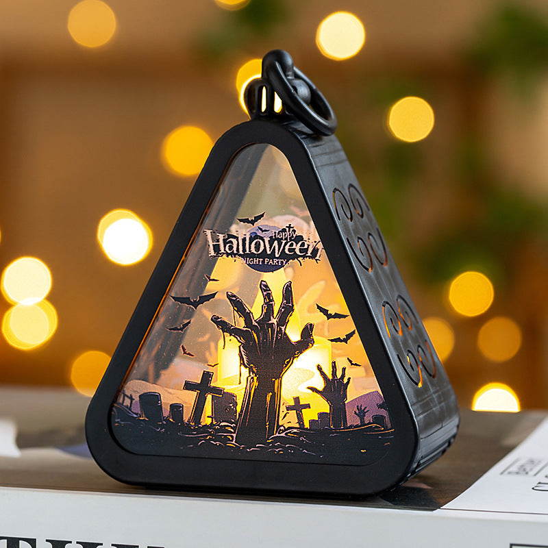 Halloween Decorations Portable Pumpkin Lamp Layout Props Bests Sale