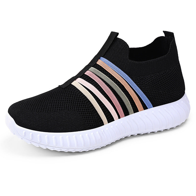 Women's Casual Shoes Breathable Mesh Surface Plus Size Soft Bottom Pumps - Bests Sale