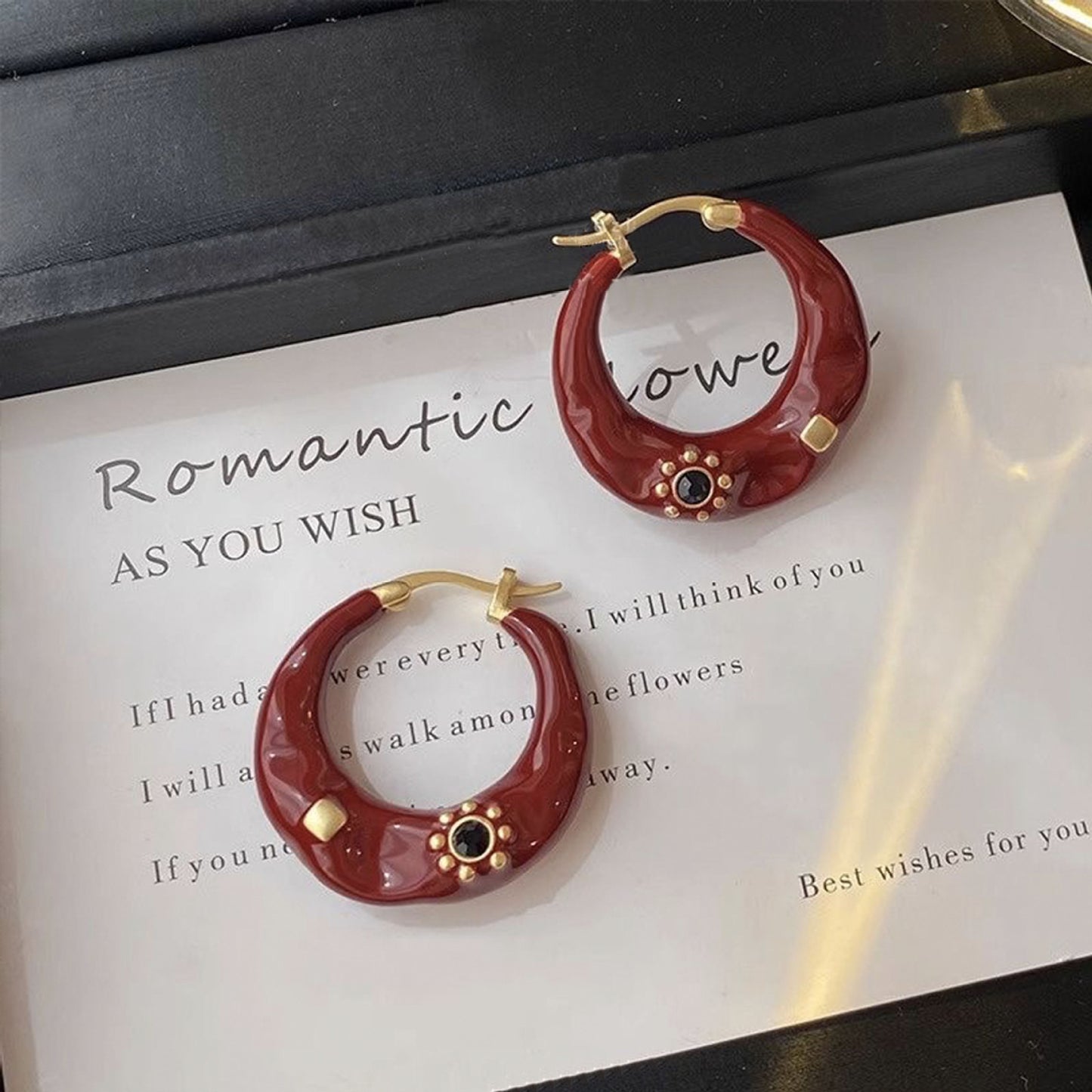 New Hong Kong Style Light Luxury High-grade Ear Studs - Bests Sale