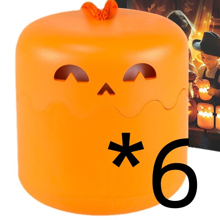 Halloween Pumpkin Lamp Foldable Portable Small Night Lamp - Bests Sale