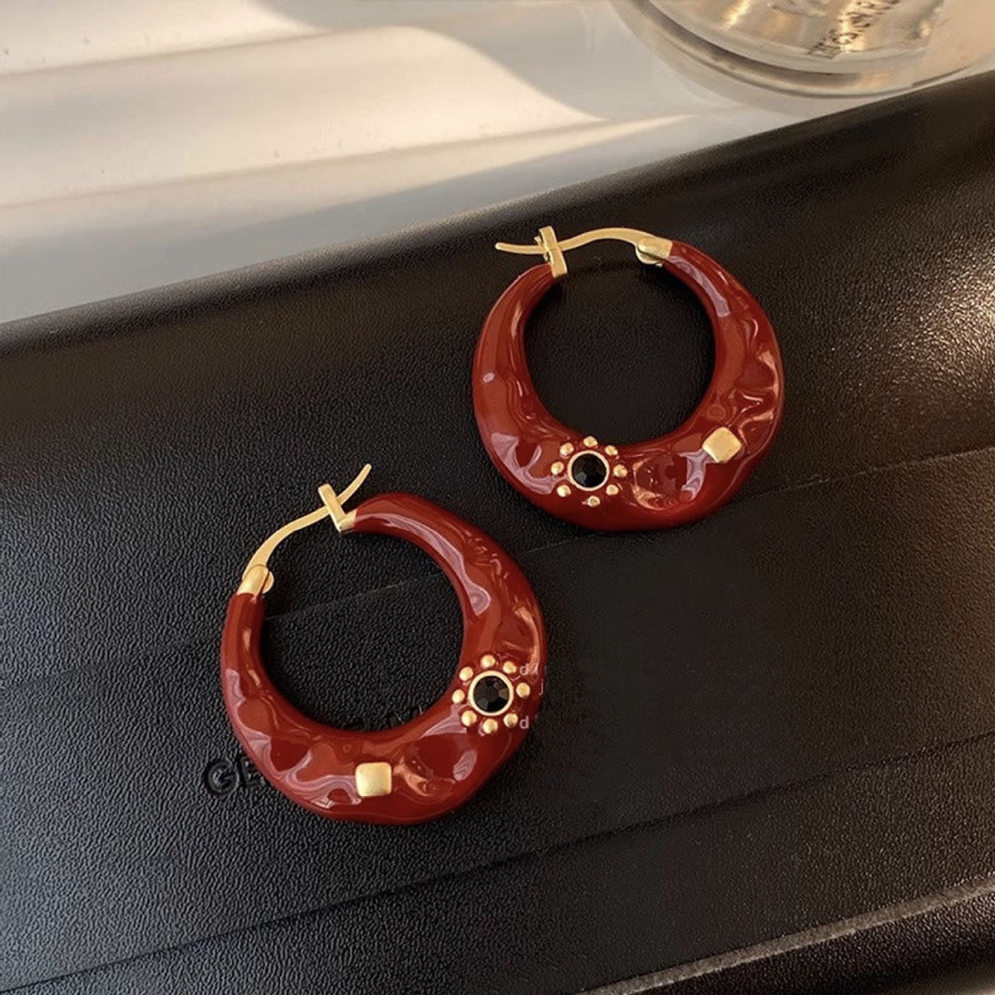 New Hong Kong Style Light Luxury High-grade Ear Studs - Bests Sale