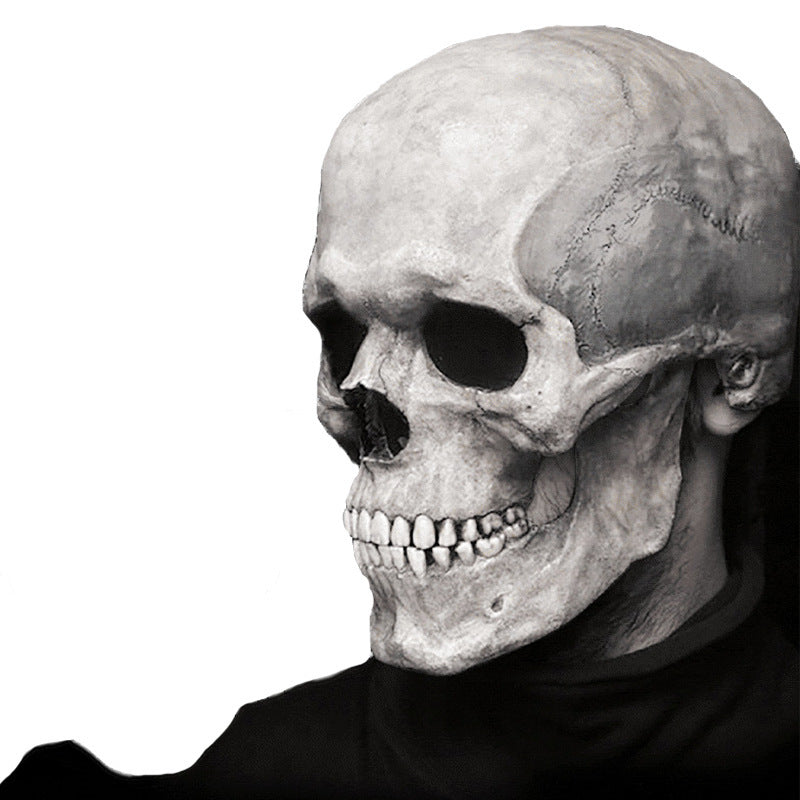 Halloween Movable Mouth Skull Mask Helmet Mouth Movable Skull Full Head Skull Mask Bests Sale
