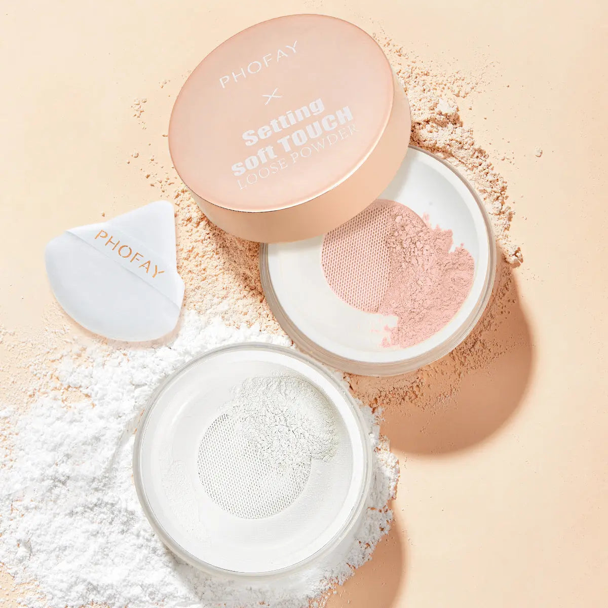 PHOFAY Setting Soft Touch Loose Powder - Bests Sale
