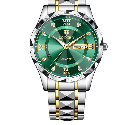 Waterproof Luminous Dual Calendar Watch Bests Sale