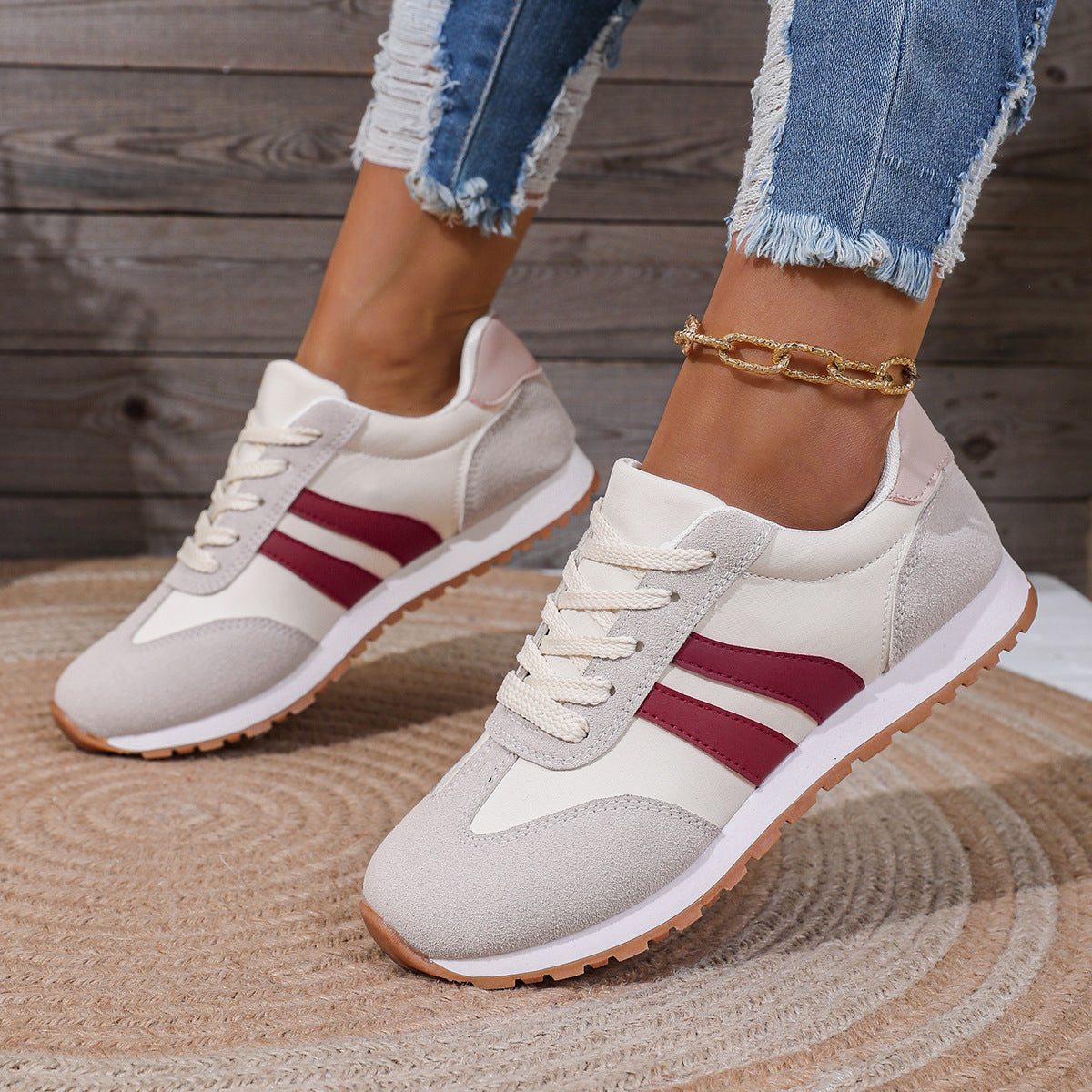 Casual Shoes Fashionable Versatile Travel Running - Bests Sale