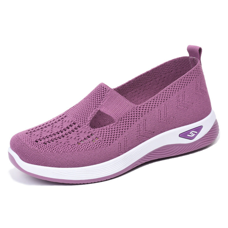 Women's Breathable Comfortable Soft Bottom Casual Mesh Shoes - Bests Sale