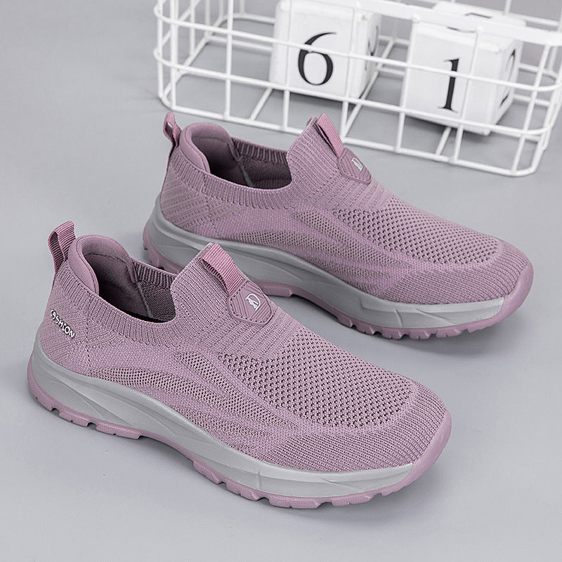 Summer Shoes For The Old Walking Widening Sports - Bests Sale