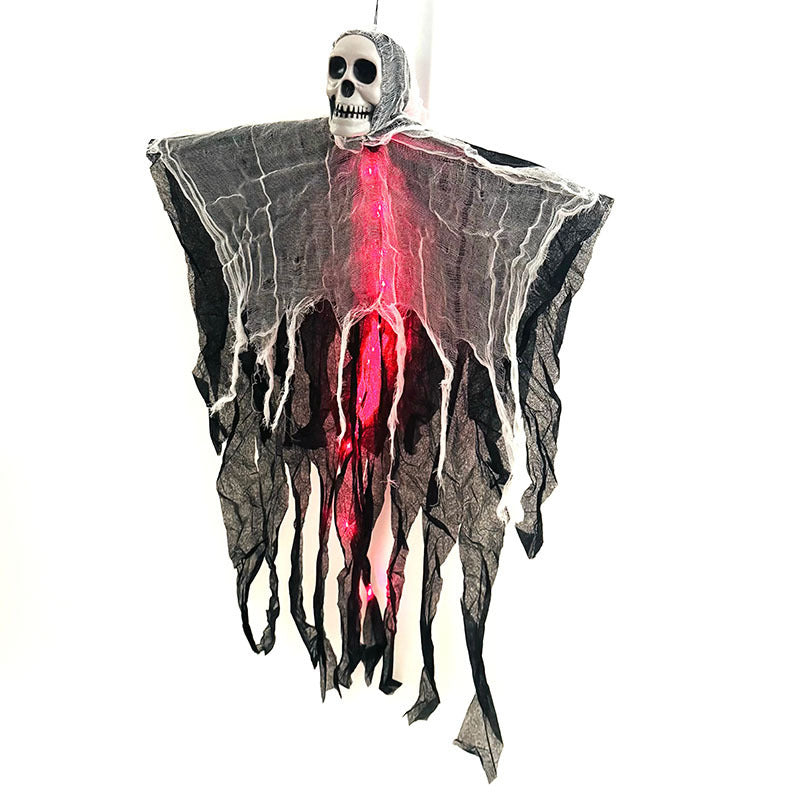 Halloween Decorations Horror Hanging Ghost Skull Skeleton Prop Perfect For Home Outdoor Yard Party Supplies Festival Decorations - Bests Sale