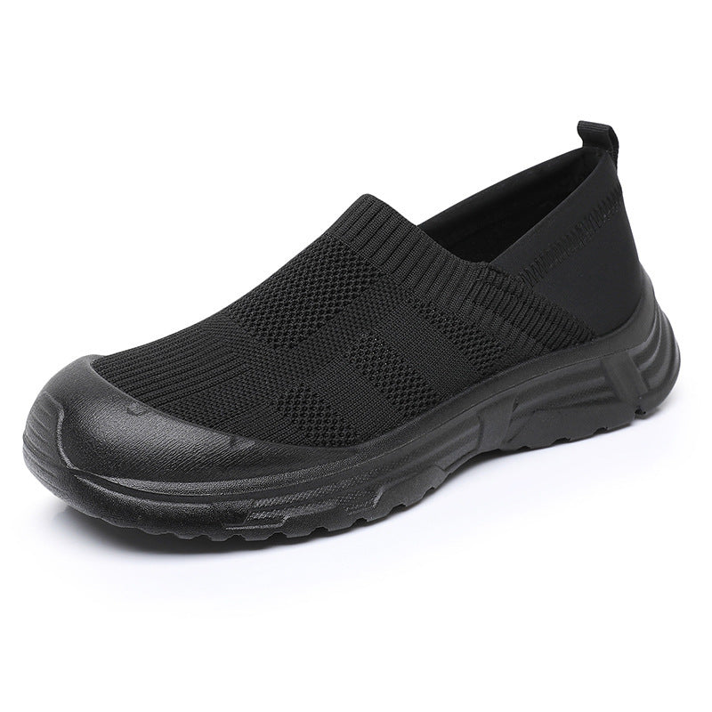 Women's One Pedal Shoes Lazy Soft Bottom Not Tired Feet Breathable Shoes - Bests Sale