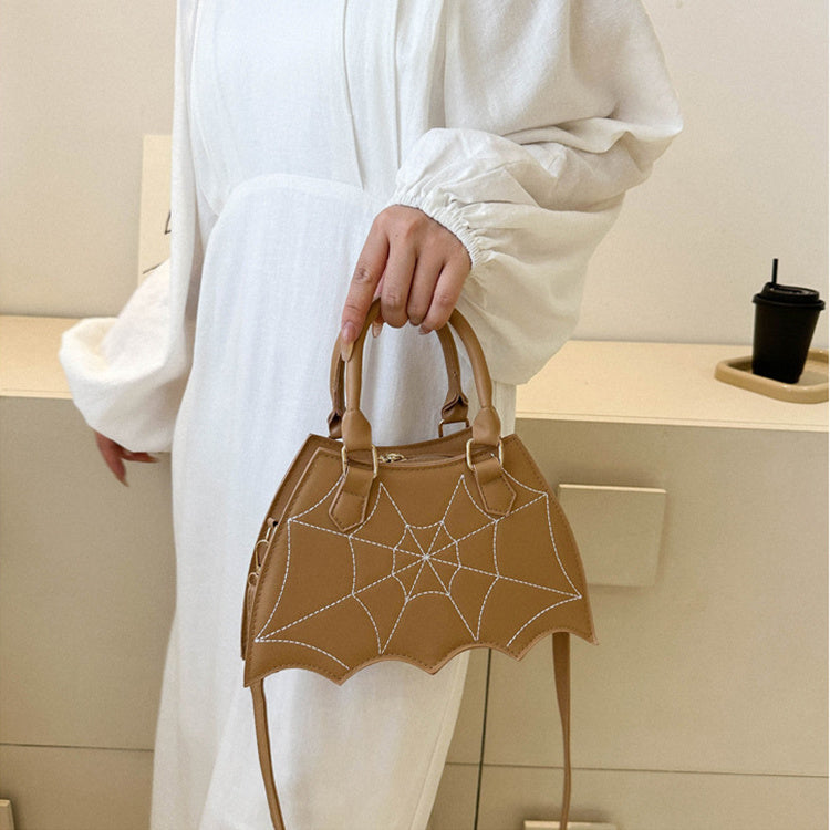 Halloween Spider Web Saddle Bags Fashion Personality Crossbody Shoulder Bag With Handle Women's Handbags Bests Sale