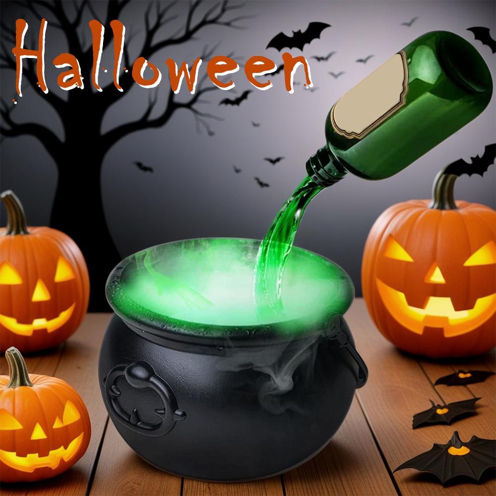 Halloween Black Wizard Bowl Magic Float Bottle And Diffuser Indoor Home Bar Magic Party Horror Ghost Props Halloween Decoration - Bests Sale