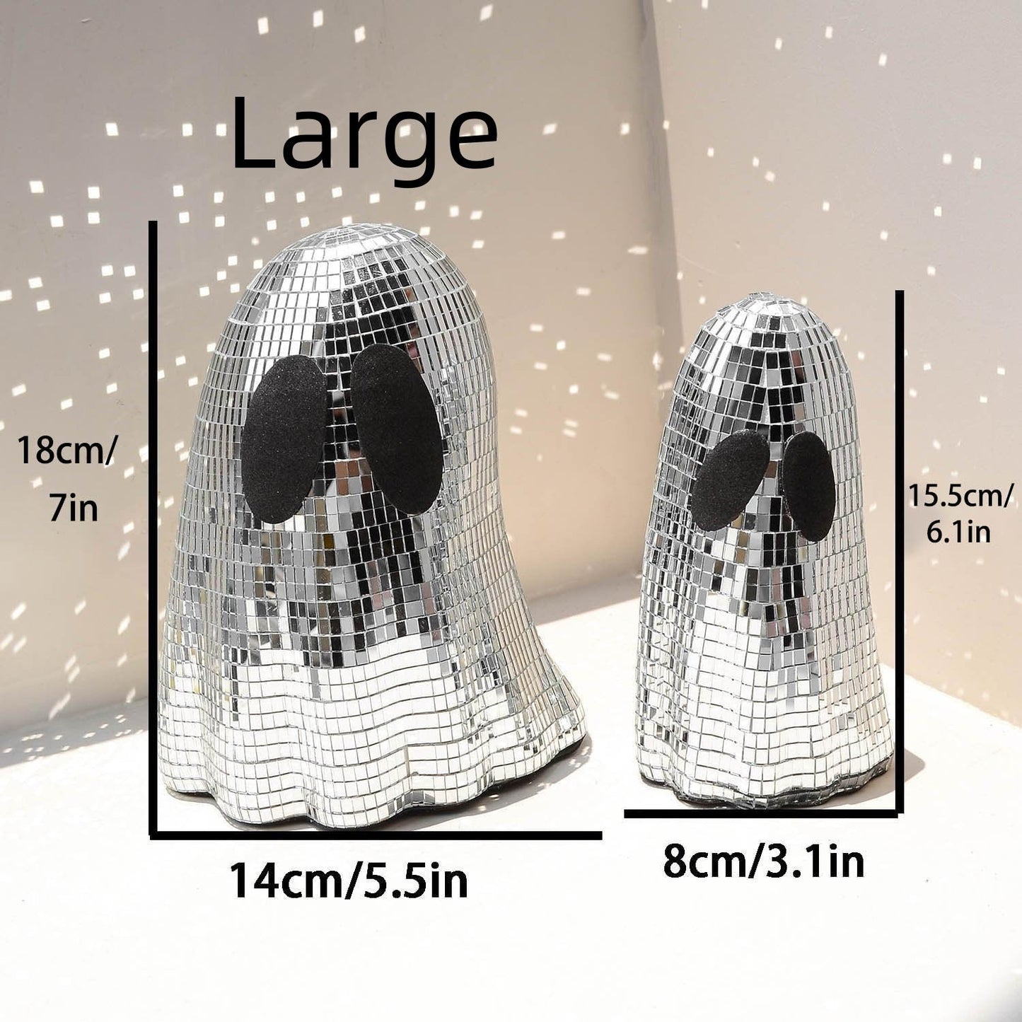 Halloween Diss Cute Mosaic Mirror Patch Decoration Desktop Decoration Bests Sale