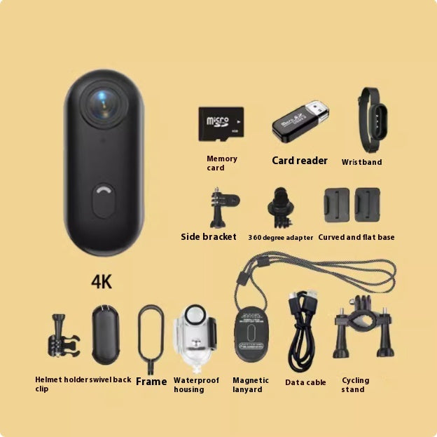 Outdoor Sports Camera In Helmet Motorcycle Bike Sport Mini Filming Bicycle Action 4K Professional Body Cam And Video Cameras Coffee Jasper