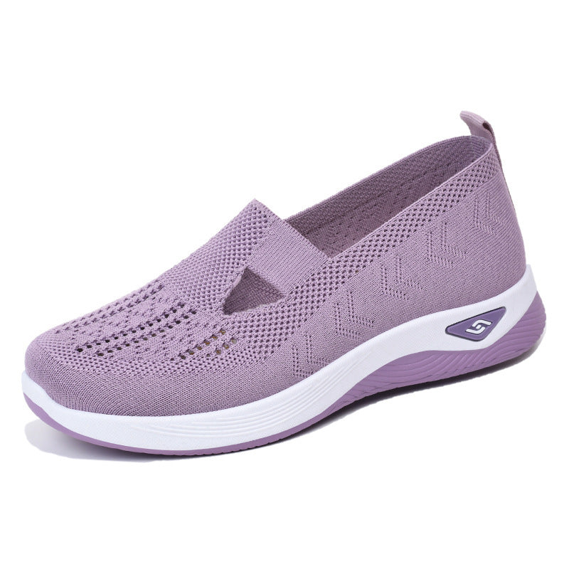 Women's Breathable Comfortable Soft Bottom Casual Mesh Shoes - Bests Sale