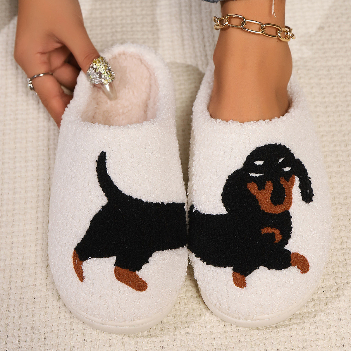 Halloween Spider Witch-hat Slippers Home Indoor Non-slip Floor Bedroom Slippers Winter Warm House Shoes For Women Men Bests Sale