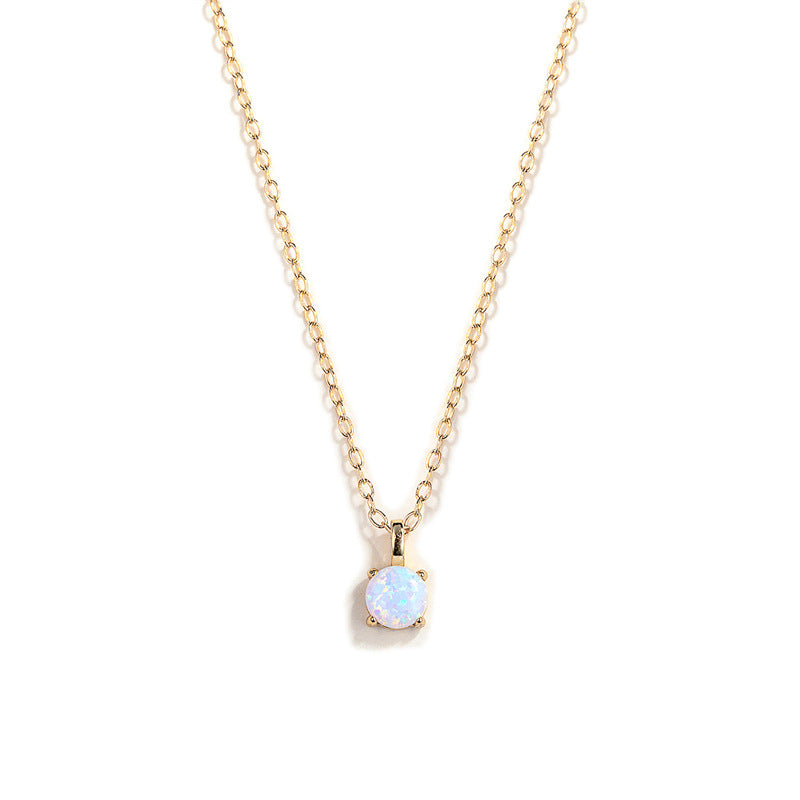 Ladies Temperament Fashion Opal Light Luxury Pendant - Bests Sale