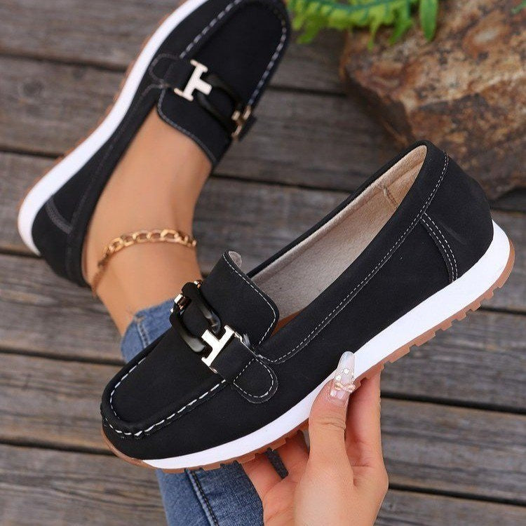 Women's Platform Metal Chain Casual Sneaker - Bests Sale