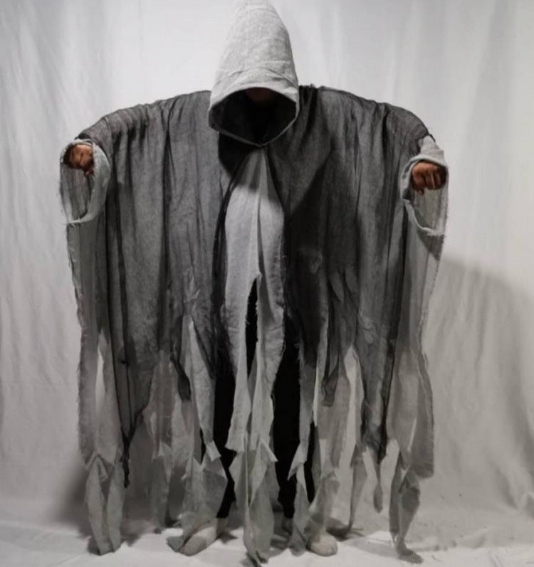 Halloween Cloak Cos Zombie Clothing Skull Cloak Props - Bests Sale