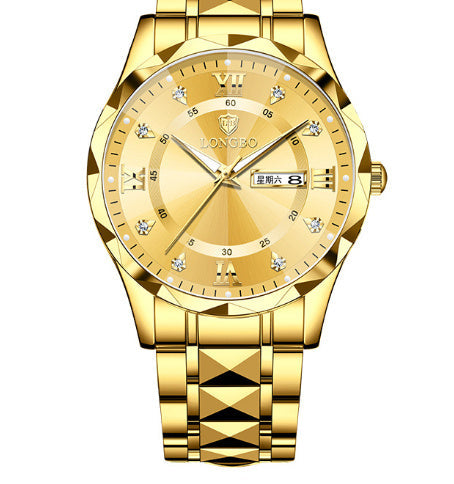 Waterproof Luminous Dual Calendar Watch Bests Sale