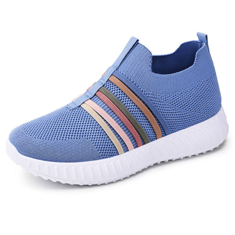 Women's Casual Shoes Breathable Mesh Surface Plus Size Soft Bottom Pumps - Bests Sale