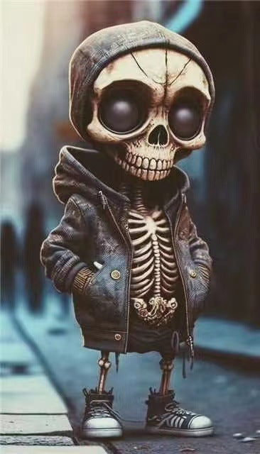 Halloween Cool Skeleton Figurines Halloween Skeleton Doll Resin Ornament Home Decor Bests Sale