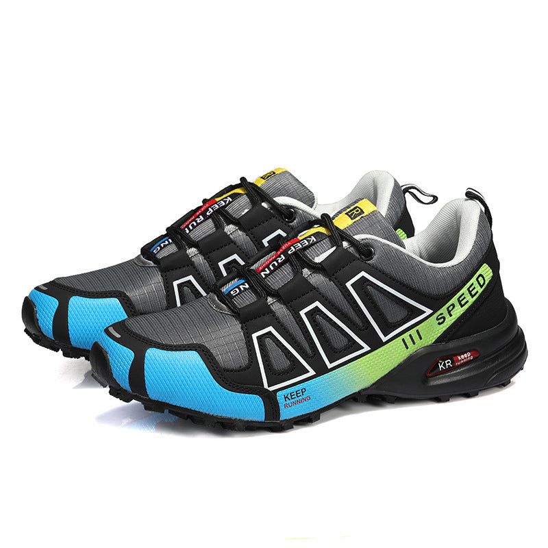 Summer Hiking Shoes Outdoor Shoes Men's Super Lightweight Breathable Shock Absorption Off-road Trekking Shoes - Bests Sale